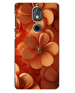 Чохол для Nokia 7 з картинкою «Помаранчева макро квітка» Чохол для Nokia 7 з картинкою «Помаранчева макро квітка»