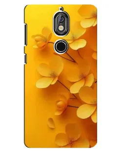 Чохол для Nokia 7 з картинкою «Золоті пелюстки» Чохол для Nokia 7 з картинкою «Золоті пелюстки»