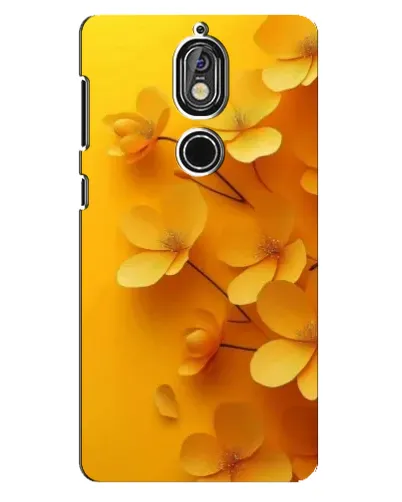 Чохол для Nokia 7 з картинкою «Золоті пелюстки» Чохол для Nokia 7 з картинкою «Золоті пелюстки»