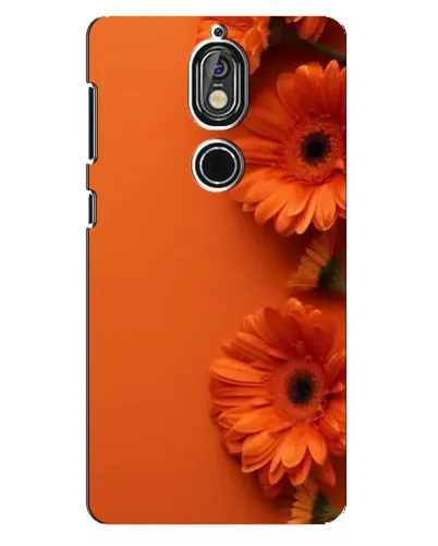 Чохол для Nokia 7 з картинкою «Помаранчеві гербери» Чохол для Nokia 7 з картинкою «Помаранчеві гербери»