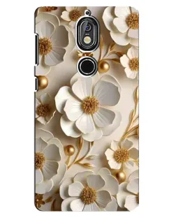 Чохол для Nokia 7 з картинкою «Білі паперові квіти» Чохол для Nokia 7 з картинкою «Білі паперові квіти»