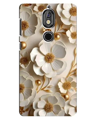 Чохол для Nokia 7 з картинкою «Білі паперові квіти» Чохол для Nokia 7 з картинкою «Білі паперові квіти»