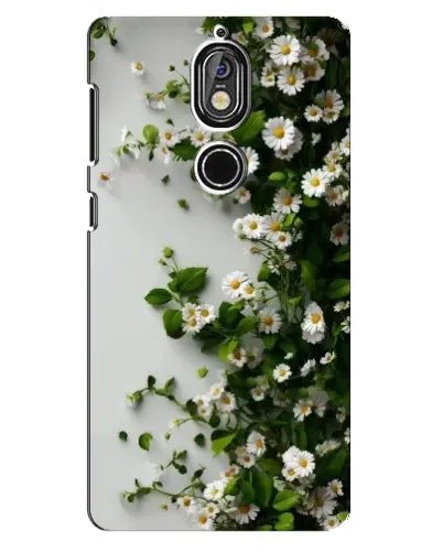 Чохол для Nokia 7 з картинкою «Гілка дрібних білих квітів» Чохол для Nokia 7 з картинкою «Гілка дрібних білих квітів»