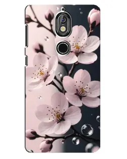 Чохол для Nokia 7 з картинкою «Ніжня сакура та краплі» Чохол для Nokia 7 з картинкою «Ніжня сакура та краплі»