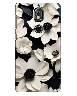Чохол для Nokia 7 з картинкою «Об'ємні білі квіти» Чохол для Nokia 7 з картинкою «Об'ємні білі квіти»