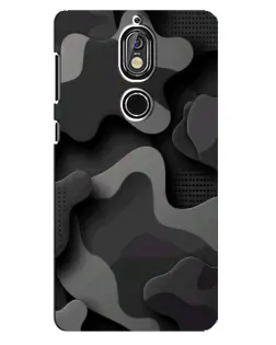 Чохол для Nokia 7 з картинкою «Темний абстрактний камуфляж» Чохол для Nokia 7 з картинкою «Темний абстрактний камуфляж»