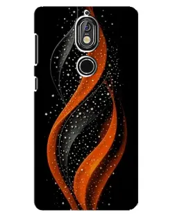 Чохол для Nokia 7 з картинкою «Вогняна зоряна хвиля» Чохол для Nokia 7 з картинкою «Вогняна зоряна хвиля»