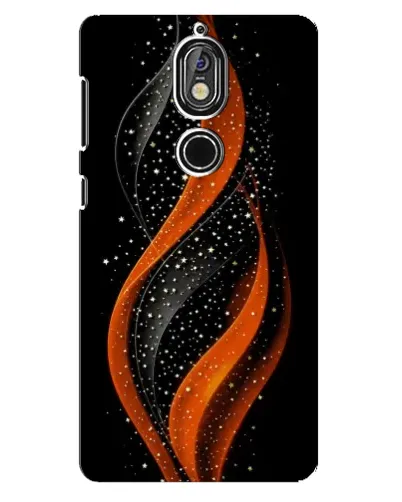 Чохол для Nokia 7 з картинкою «Вогняна зоряна хвиля» Чохол для Nokia 7 з картинкою «Вогняна зоряна хвиля»