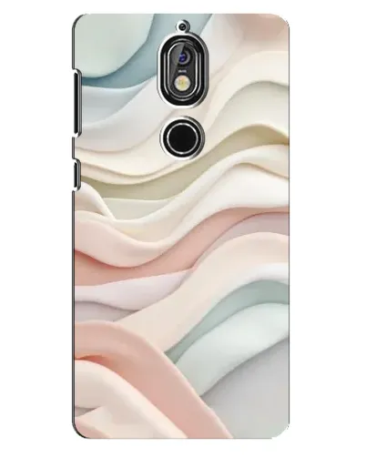 Чохол для Nokia 7 з картинкою «Пастельні ніжні хвилі» Чохол для Nokia 7 з картинкою «Пастельні ніжні хвилі»
