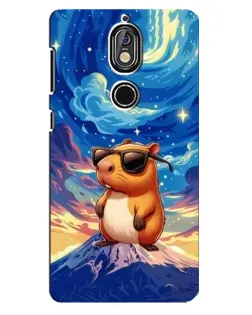 Чохол для Nokia 7 з картинкою «Капібара Ван Гога» Чохол для Nokia 7 з картинкою «Капібара Ван Гога»