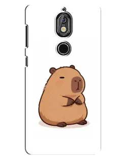 Чохол для Nokia 7 з картинкою «Товстенька капібара» Чохол для Nokia 7 з картинкою «Товстенька капібара»