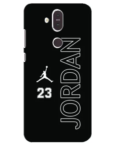 Чехол для Nokia 8.1 (2018) с картинкой «Jordan Vertical»