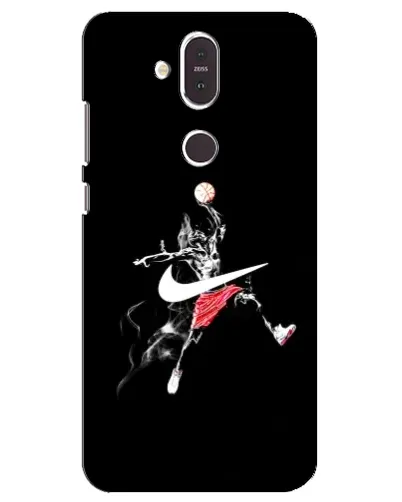 Чехол для Nokia 8.1 (2018) с картинкой «Jordan Jumpman»