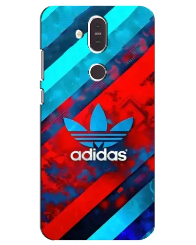 Чехол для Nokia 8.1 (2018) с картинкой «Абстракция Adidas» Чехол для Nokia 8.1 (2018) с картинкой «Абстракция Adidas»