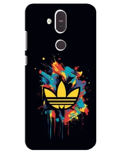 Чехол для Nokia 8.1 (2018) с картинкой «Adidas Splash» Чехол для Nokia 8.1 (2018) с картинкой «Adidas Splash»