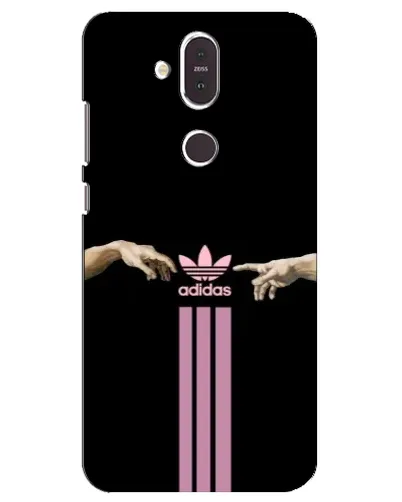 Чехол для Nokia 8.1 (2018) с картинкой «Adidas Hands» Чехол для Nokia 8.1 (2018) с картинкой «Adidas Hands»