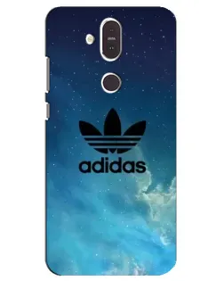 Чехол для Nokia 8.1 (2018) с картинкой «Adidas Stone Logo»