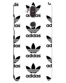 Чехол для Nokia 8.1 (2018) с картинкой «Adidas Pattern»