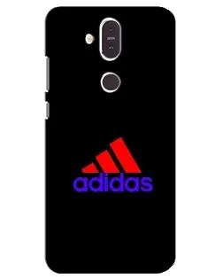 Чехол для Nokia 8.1 (2018) с картинкой «Классический Adidas»
