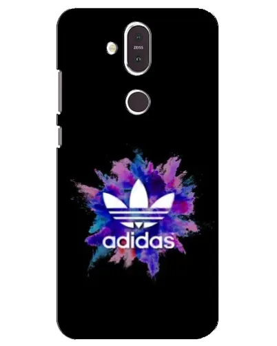 Чехол для Nokia 8.1 (2018) с картинкой «Взрыв красок Adidas» Чехол для Nokia 8.1 (2018) с картинкой «Взрыв красок Adidas»