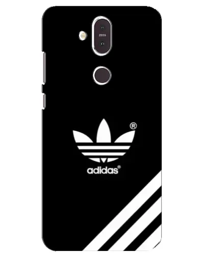 Чехол для Nokia 8.1 (2018) с картинкой «Adidas с диагональными полосами» Чехол для Nokia 8.1 (2018) с картинкой «Adidas с диагональными полосами»