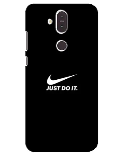 Чехол для Nokia 8.1 (2018) с картинкой «Минимализм от Nike» Чехол для Nokia 8.1 (2018) с картинкой «Минимализм от Nike»
