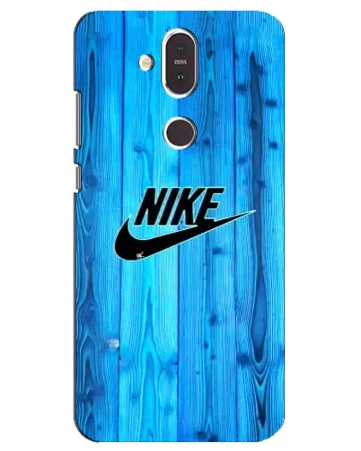 Чехол для Nokia 8.1 (2018) с картинкой «Голубое дерево Nike» Чехол для Nokia 8.1 (2018) с картинкой «Голубое дерево Nike»