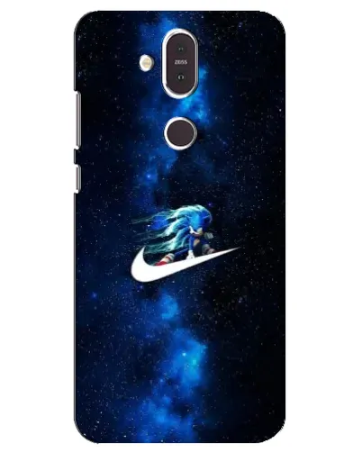 Чехол для Nokia 8.1 (2018) с картинкой «Звездный путь Nike» Чехол для Nokia 8.1 (2018) с картинкой «Звездный путь Nike»