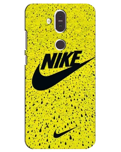 Чехол для Nokia 8.1 (2018) с картинкой «Желтый текстурный Nike» Чехол для Nokia 8.1 (2018) с картинкой «Желтый текстурный Nike»