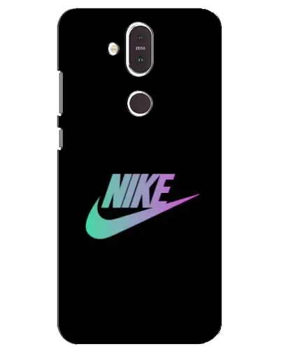 Чехол для Nokia 8.1 (2018) с картинкой «Nike — городская ночь» Чехол для Nokia 8.1 (2018) с картинкой «Nike — городская ночь»