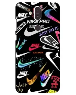Чехол для Nokia 8.1 (2018) с картинкой «Nike — роскошь»