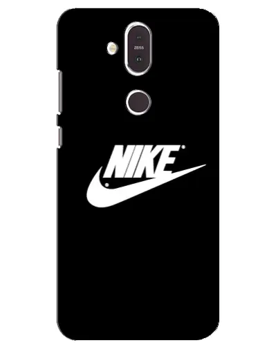 Чехол для Nokia 8.1 (2018) с картинкой «Мазки краски Nike» Чехол для Nokia 8.1 (2018) с картинкой «Мазки краски Nike»