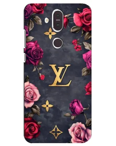 Чехол для Nokia 8.1 (2018) с картинкой «Цветочный Louis Vuitton» Чехол для Nokia 8.1 (2018) с картинкой «Цветочный Louis Vuitton»