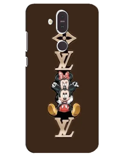 Чехол для Nokia 8.1 (2018) с картинкой «LV и Микки Маус» Чехол для Nokia 8.1 (2018) с картинкой «LV и Микки Маус»
