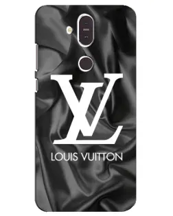 Чехол для Nokia 8.1 (2018) с картинкой «Шелковый Louis Vuitton»
