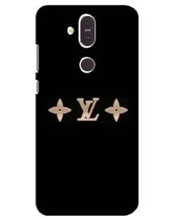 Чехол для Nokia 8.1 (2018) с картинкой «Louis Vuitton — минимализм»