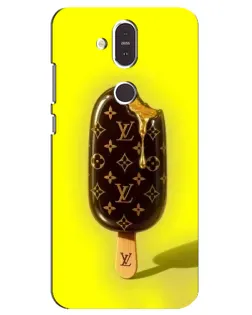Чехол для Nokia 8.1 (2018) с картинкой «Мороженое от LV»