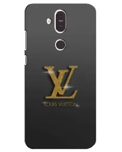 Чехол для Nokia 8.1 (2018) с картинкой «Градиент Louis Vuitton»