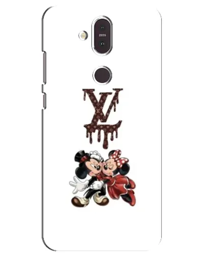 Чехол для Nokia 8.1 (2018) с картинкой «LV и Микки Маус» Чехол для Nokia 8.1 (2018) с картинкой «LV и Микки Маус»