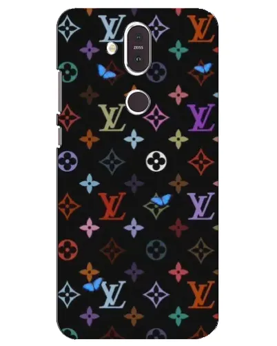 Чехол для Nokia 8.1 (2018) с картинкой «Цветная монограмма LV» Чехол для Nokia 8.1 (2018) с картинкой «Цветная монограмма LV»
