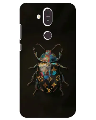 Чехол для Nokia 8.1 (2018) с картинкой «LV — мраморный принт» Чехол для Nokia 8.1 (2018) с картинкой «LV — мраморный принт»