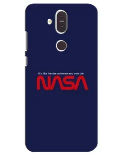 Чехол для Nokia 8.1 (2018) с картинкой «NASA — глубокий космос»