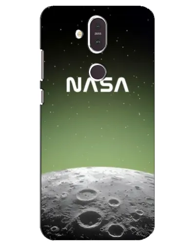 Чехол для Nokia 8.1 (2018) с картинкой «NASA — лунный градиент» Чехол для Nokia 8.1 (2018) с картинкой «NASA — лунный градиент»