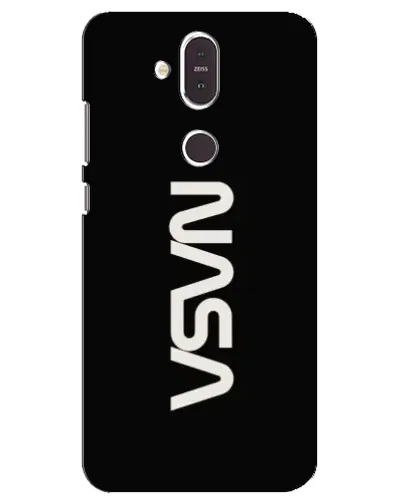 Чехол для Nokia 8.1 (2018) с картинкой «NASA — вертикальный логотип» Чехол для Nokia 8.1 (2018) с картинкой «NASA — вертикальный логотип»