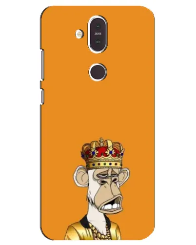 Чехол для Nokia 8.1 (2018) с картинкой «Золотая обезьяна Bored Ape»
