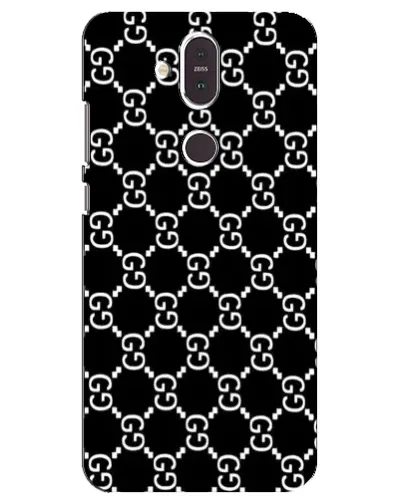 Чехол для Nokia 8.1 (2018) с картинкой «Gucci — сетчатый паттерн»
