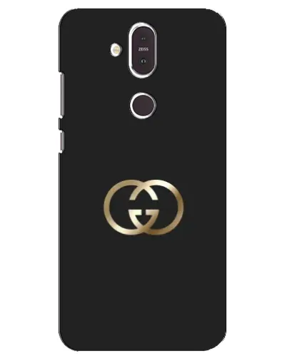 Чехол для Nokia 8.1 (2018) с картинкой «Минимализм Gucci»