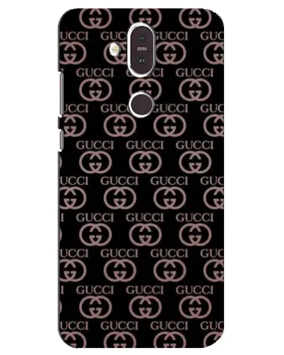 Чехол для Nokia 8.1 (2018) с картинкой «Классическая монограмма Gucci»