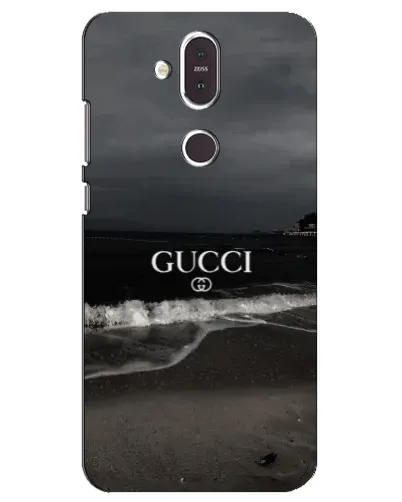 Чехол для Nokia 8.1 (2018) с картинкой «Gucci — морской прибой»
