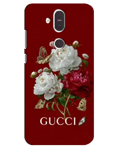 Чехол для Nokia 8.1 (2018) с картинкой «Gucci —  сад»